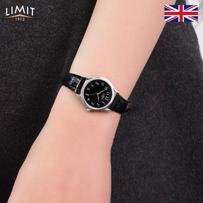 limit手表简约气质数字小巧皮带男女情侣英国ins风时尚名牌正品
