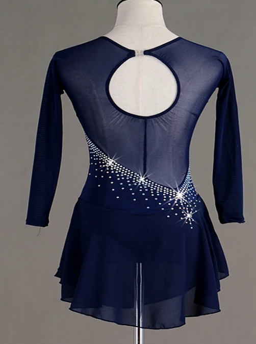 体操表演韵律花样滑冰艺术滑冰溜冰运动服滑冰服