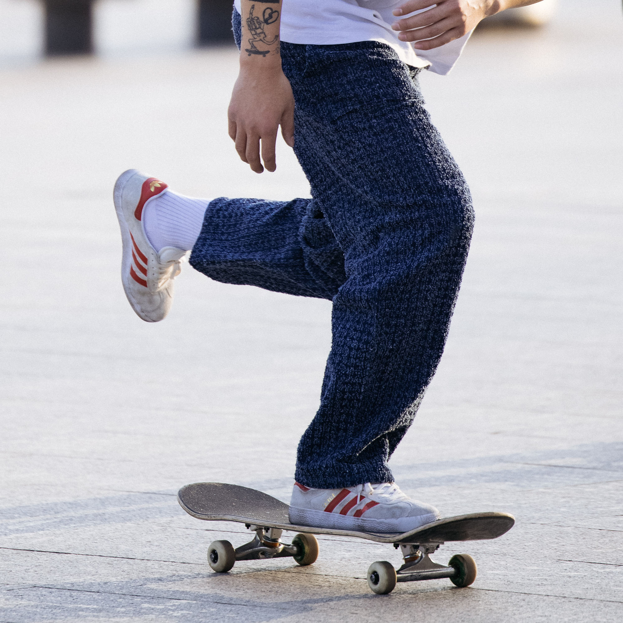 Kizzles 提花牛仔裤 宽松滑板裤 Dizzle Jacquard Cruiser Pant