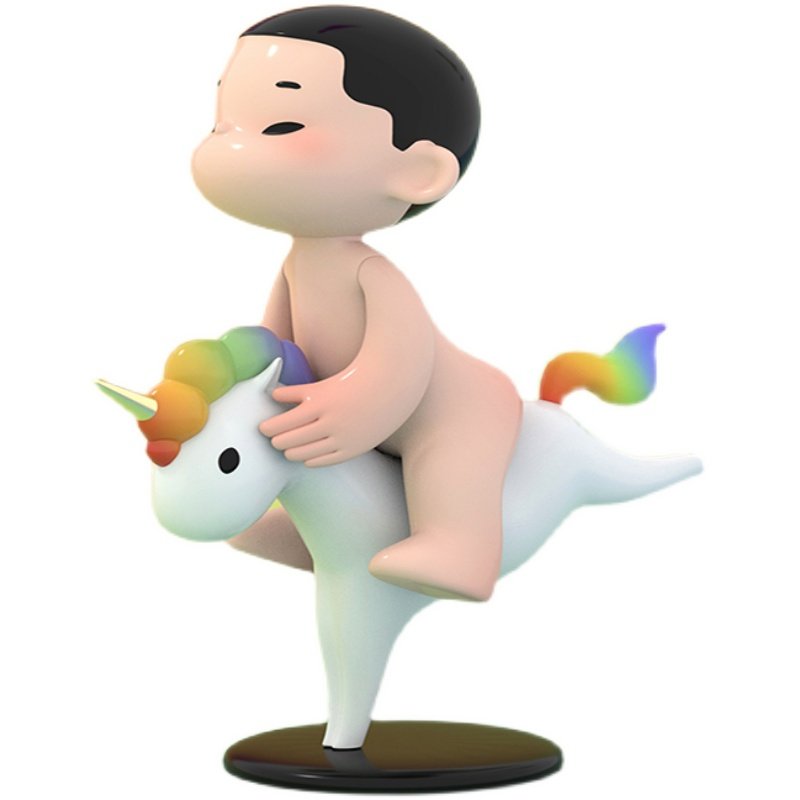 rainbowkido起源系列盲盒潮玩确认手办周边心意礼物潮玩盲盒