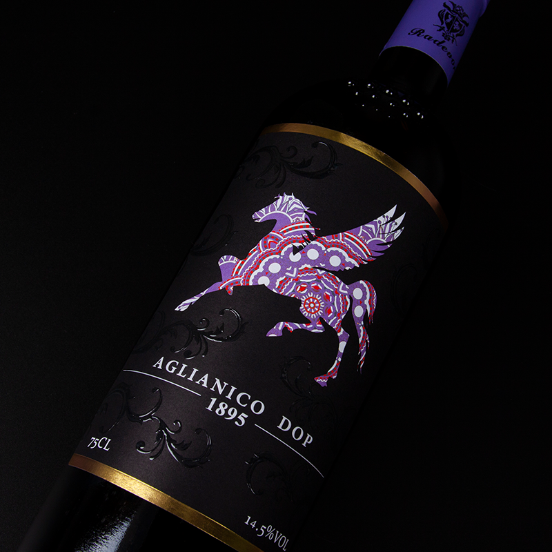 意大利原瓶原装进口拉帝飞马dop等级红葡萄酒750ml1瓶干红静态葡萄酒