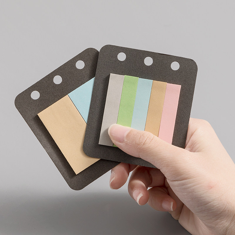 便利性强用粘学生百事活页材料贴手贴小条记事便签本