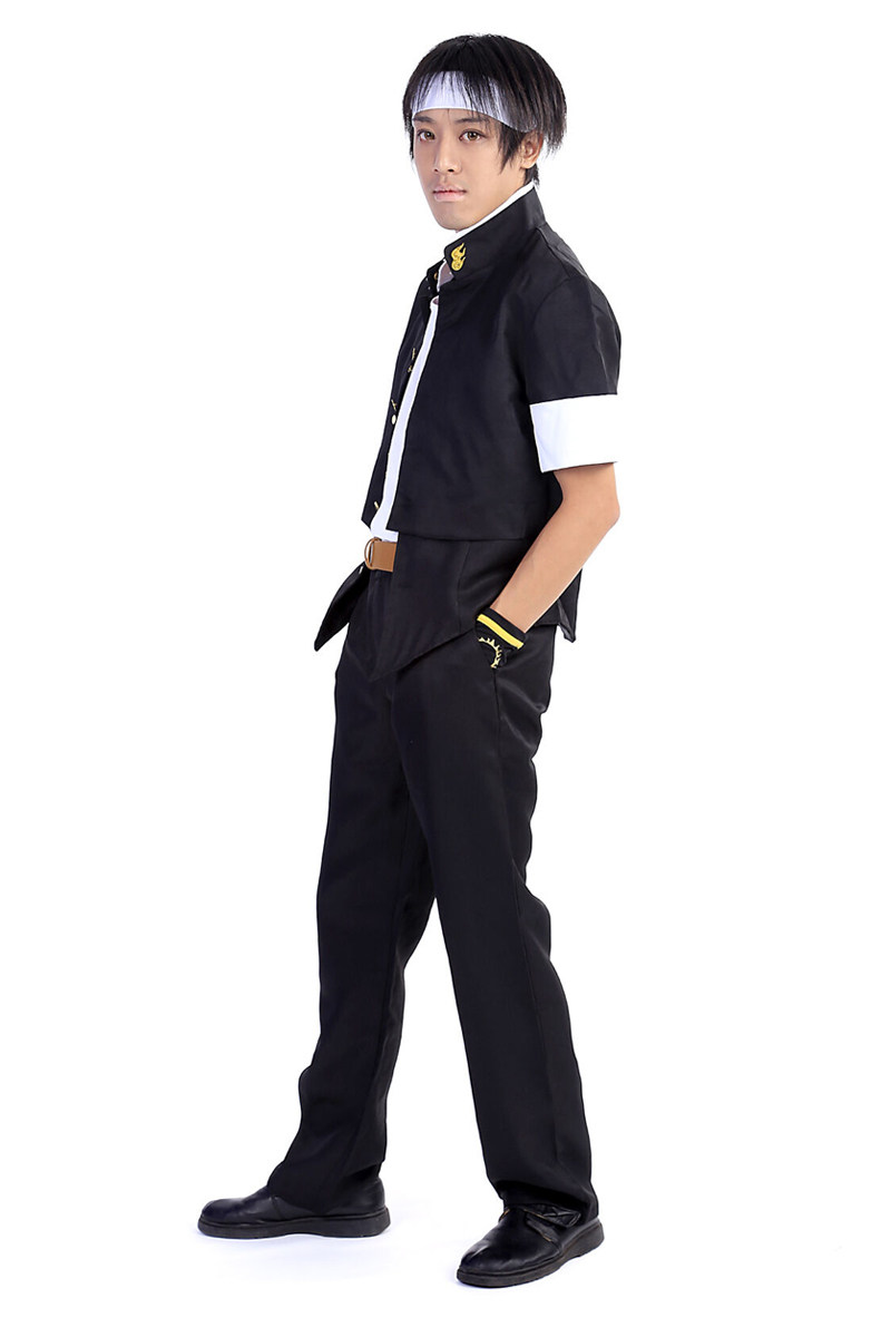 拳皇游戏假发现货男装cosplay草剃草薙之王格斗cosplay男装