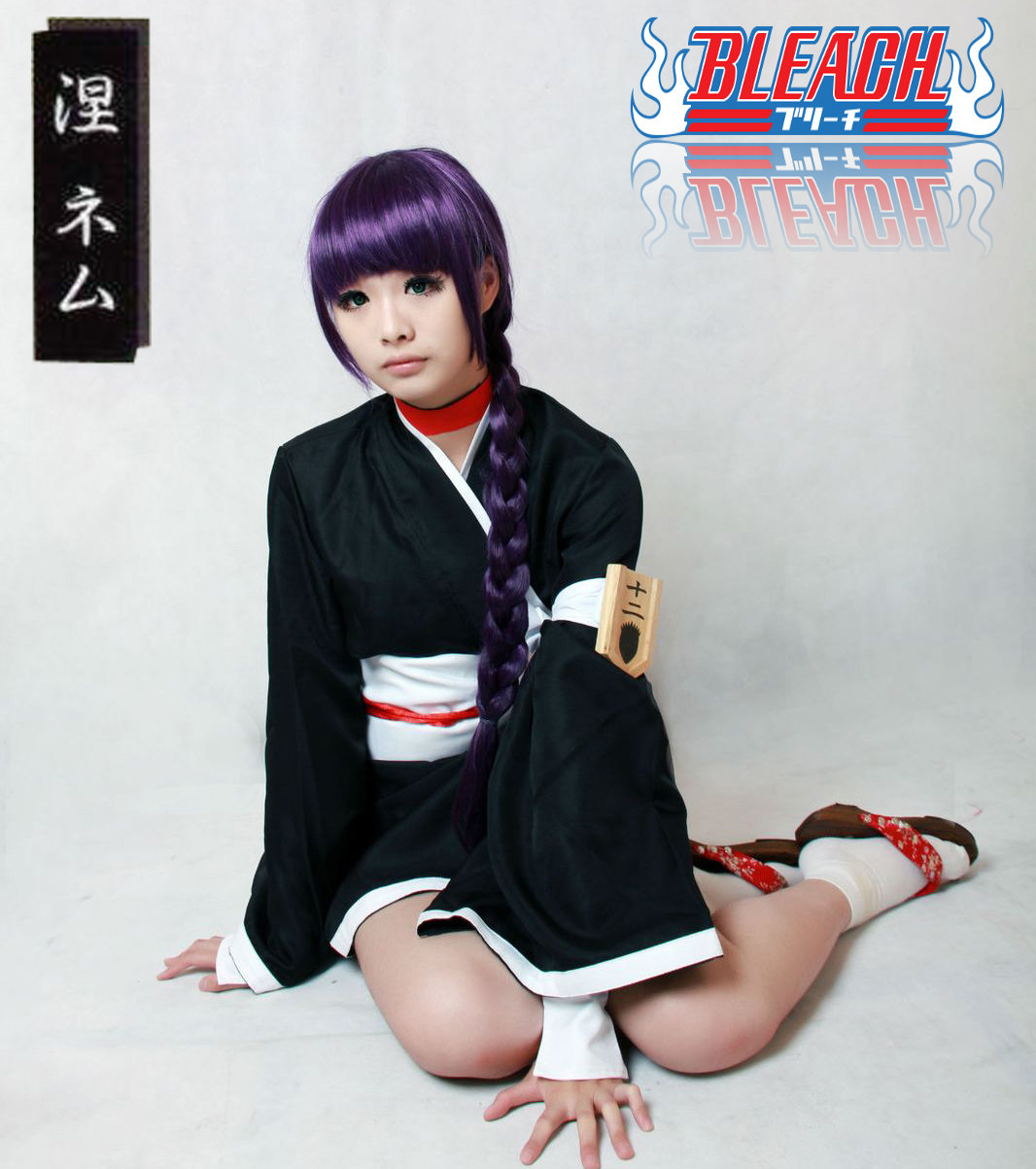 死神十二番队副队长涅音和服动漫cosplay女装假发cosplay女装