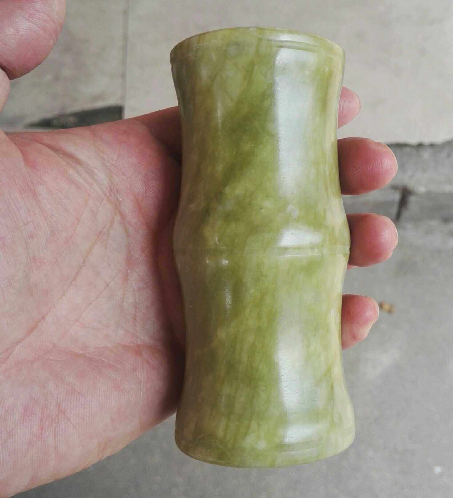 天然玉石美玉南国广东省信宜特产南玉精雕翠绿摆件