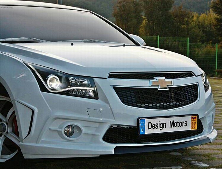 适用雪佛兰科鲁兹汽车改装大小包围防护外观件前杠侧汽车包围