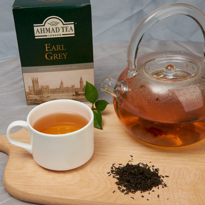 ahmadtea英国亚曼格雷伯爵红茶茶叶500g餐饮自制其它红茶