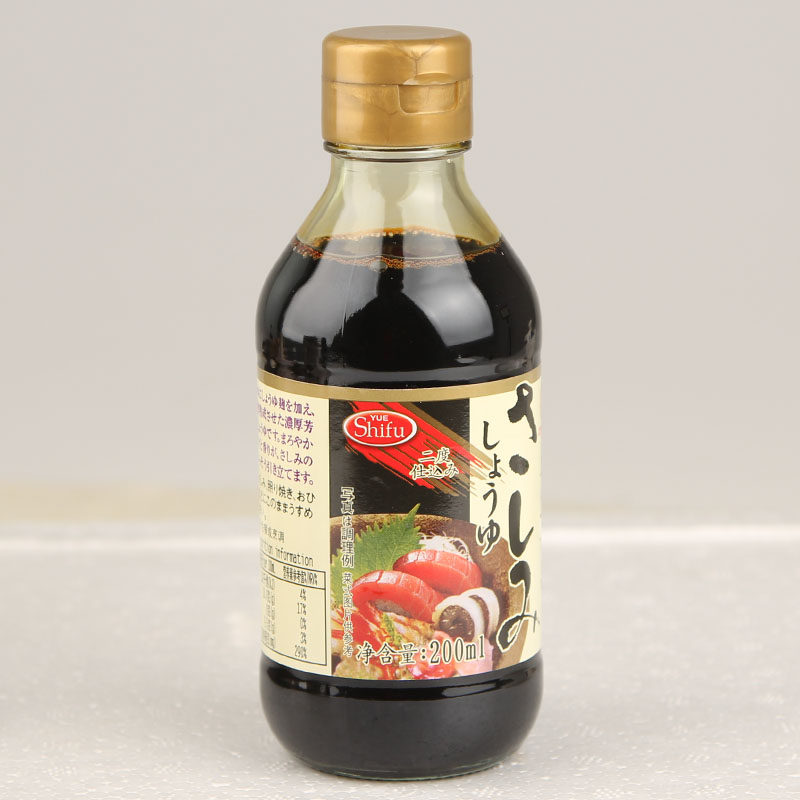 酱油师傅鱼生寿司200g厨房佐餐调味火锅凉拌酱油