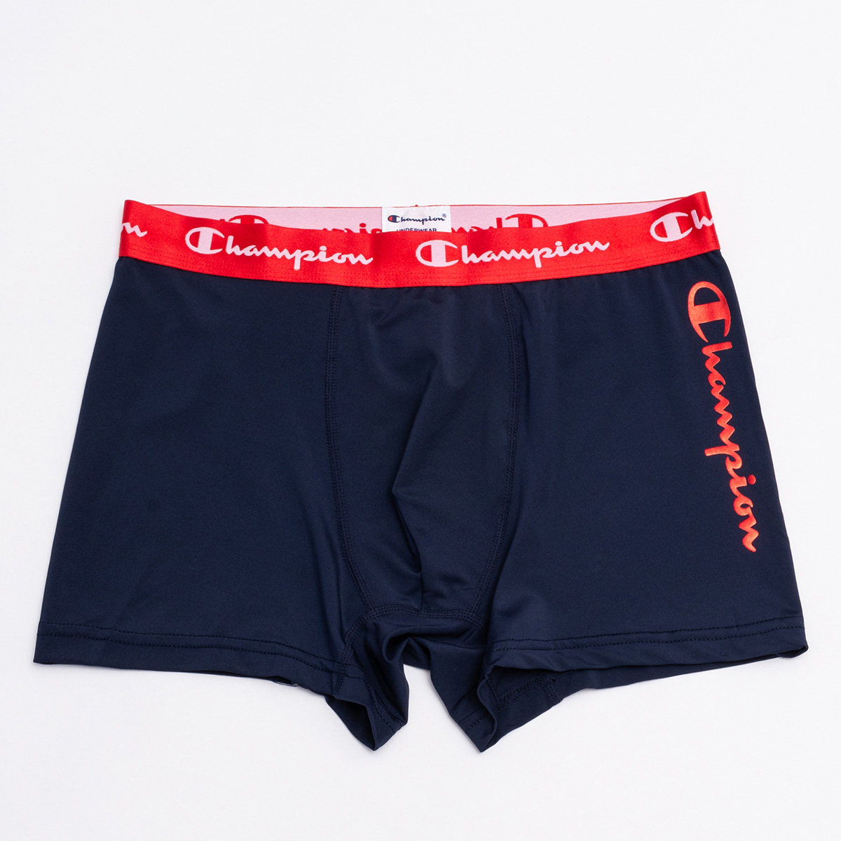 内裤champion冠军男士经典logo透气舒适灰色四角平角裤