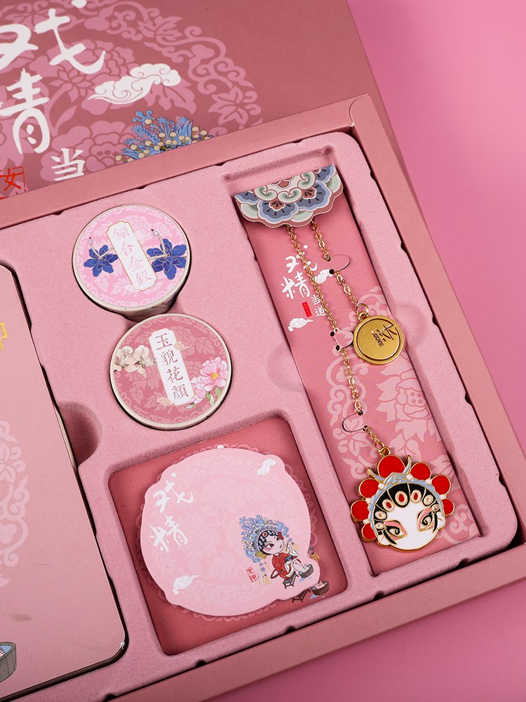 故宫文创产品中国国风戏精当道创意戏曲曲风书签