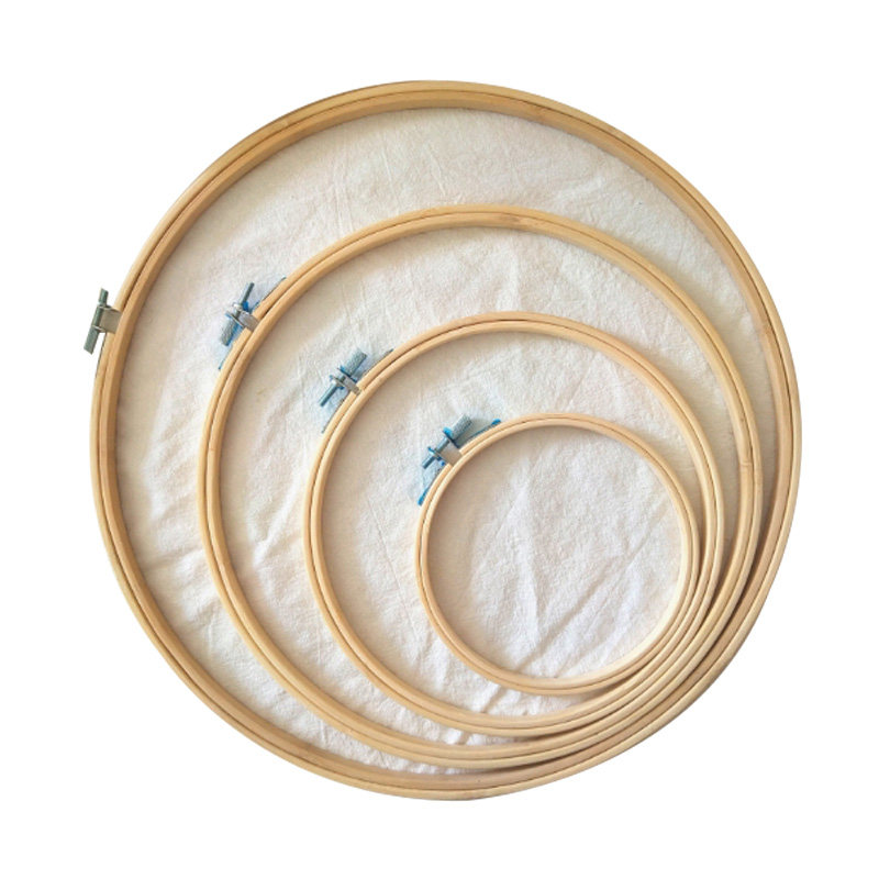 可调调节十字绣丝带绣竹绣绷手工刺绣辅助工具直径绣绷