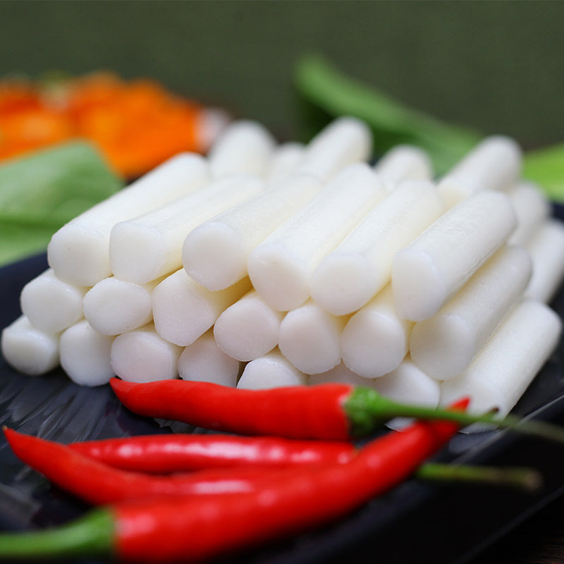 韩式年糕条韩国炒年糕炸鸡火锅年糕水磨真空袋装餐饮批发1kg