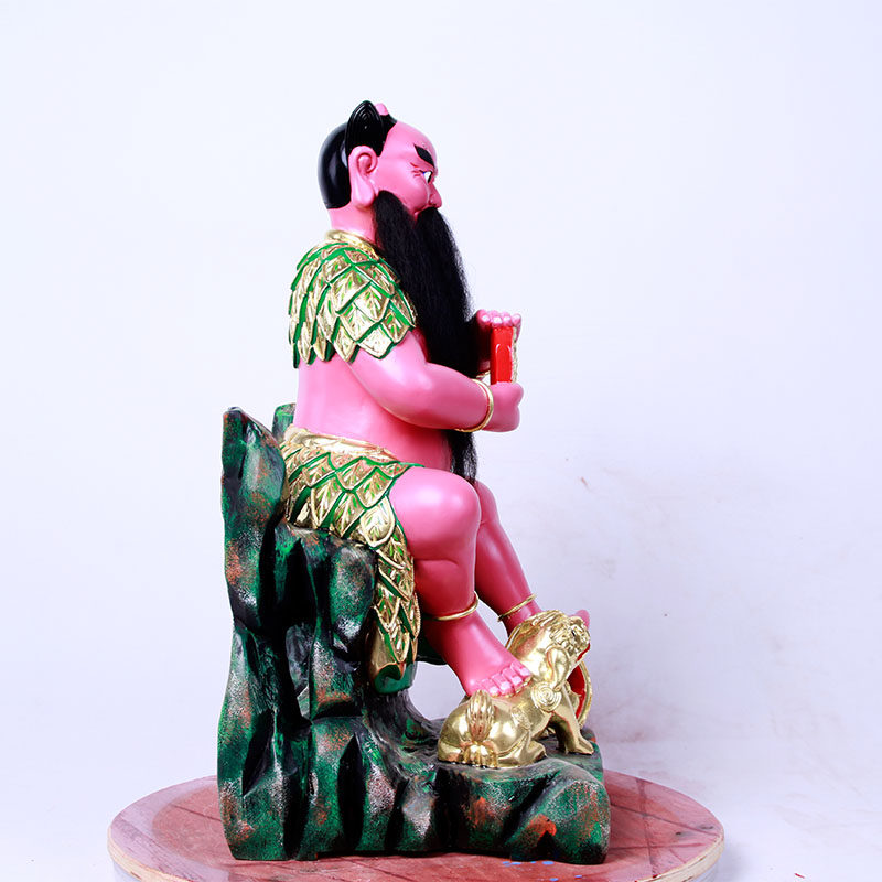 现货香樟樟木雕刻三皇五帝伏羲神像八卦祖师寺庙木雕