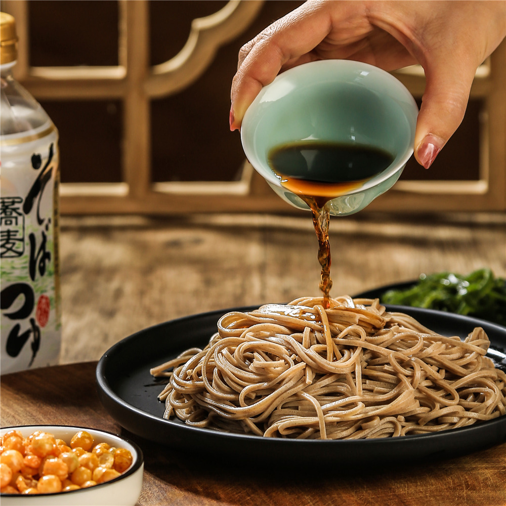 日本进口盛田荞麦面汁500ml乌冬面素酱油