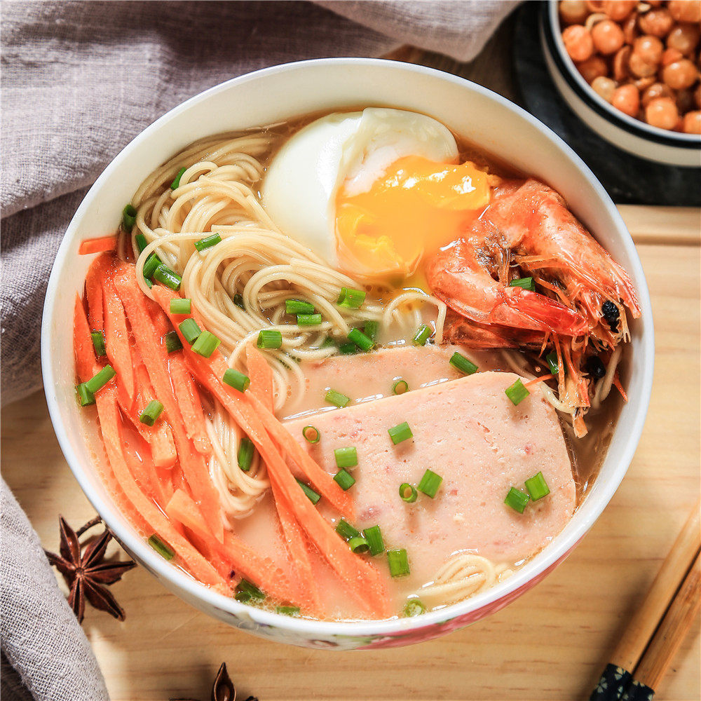 日本进口五木熟成素面540g日式拉面挂面热干面条