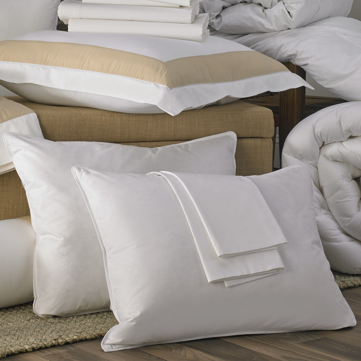 枕头万豪酒店水洗助眠单人成人星级酒店羽绒枕头