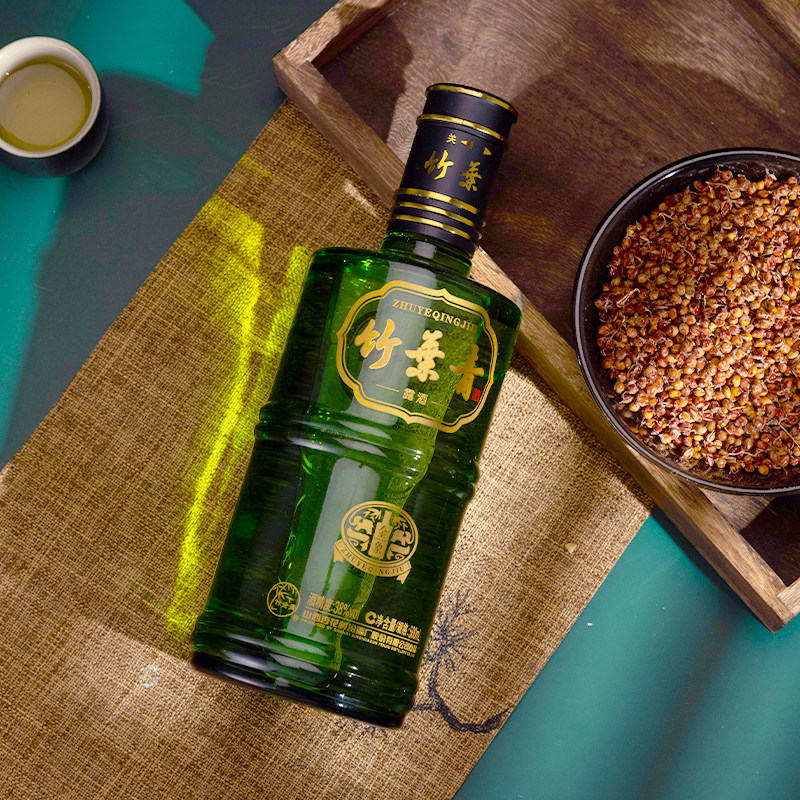 汾酒竹叶青酒白酒粮食露酒金象竹38度500ml6整箱送礼官方旗舰正品