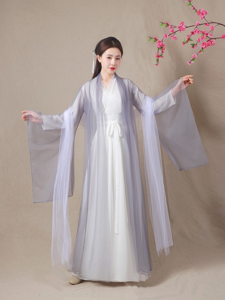 白浅汉服三生三世十里桃花同款古装轻纱款汉仙女汉服