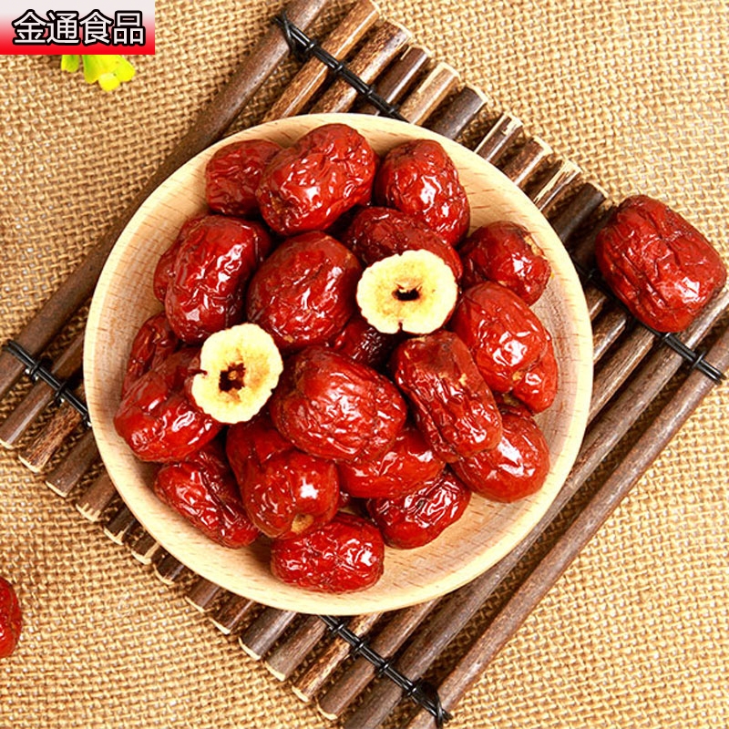 红枣酥脆甘肃张掖特产无核空心心焦枣红冻干枣类制品