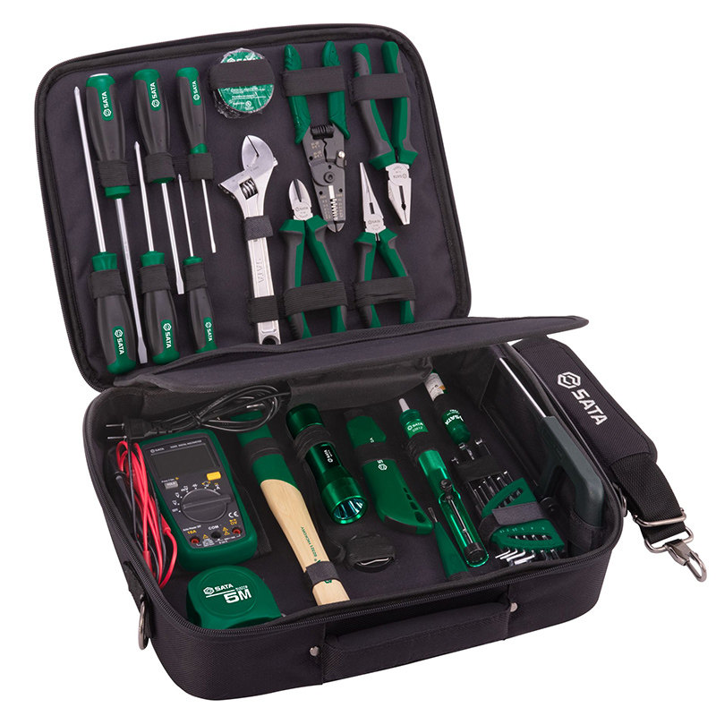 电工套装世达工具32件维修专用工具包万用表组合组合套装