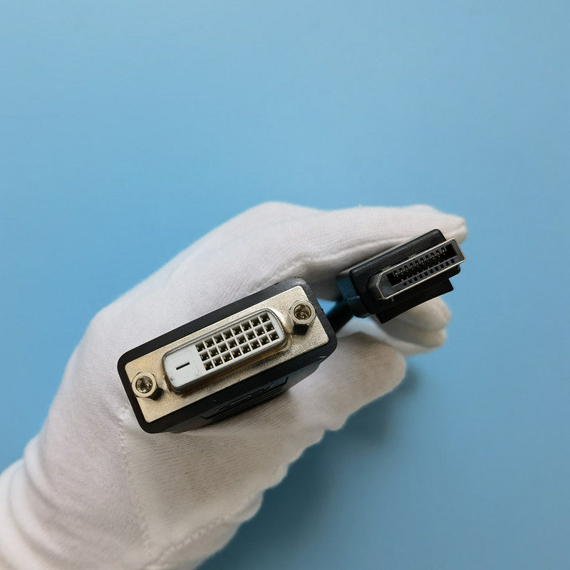 dpdvi转接接线显卡高清displayport转接头40cm连接线