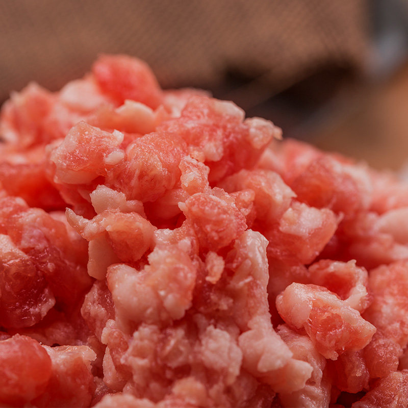 华正精选猪肉馅400g肉糜饺子馅馄饨馅 原生态东北民猪肉