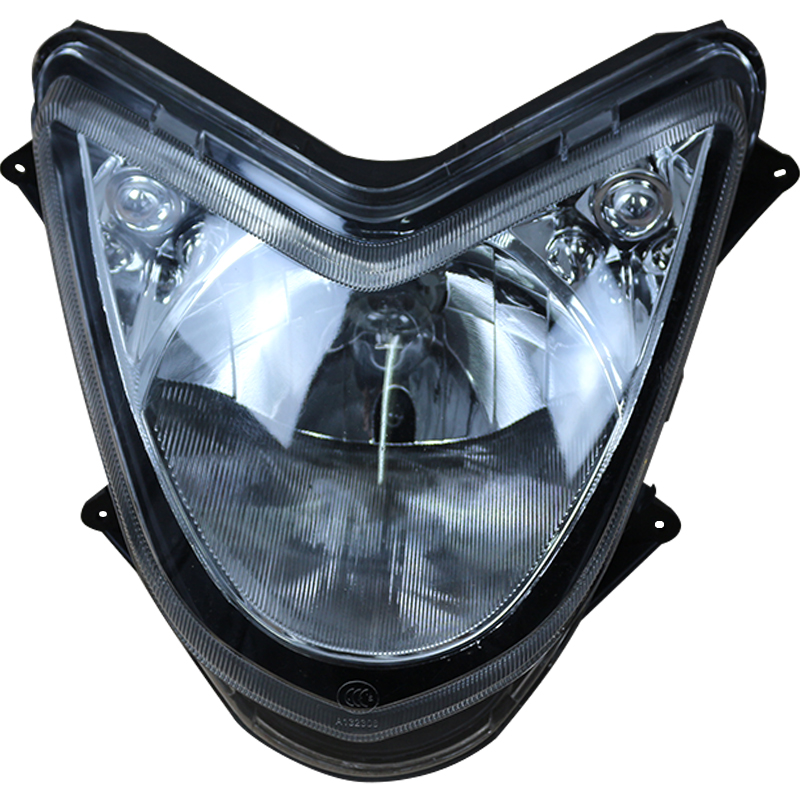 迅鹰大灯电动车灯罩雅迪小刀电瓶电瓶车车灯大环更多电动车零