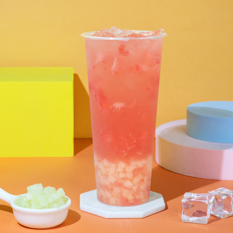 水蜜桃果酱奶茶茶店专用益禾浓缩果汁堂浓烘焙果酱