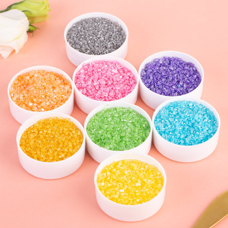彩色砂糖阿琳蛋糕烘焙装饰糖珠金色银色白糖其他