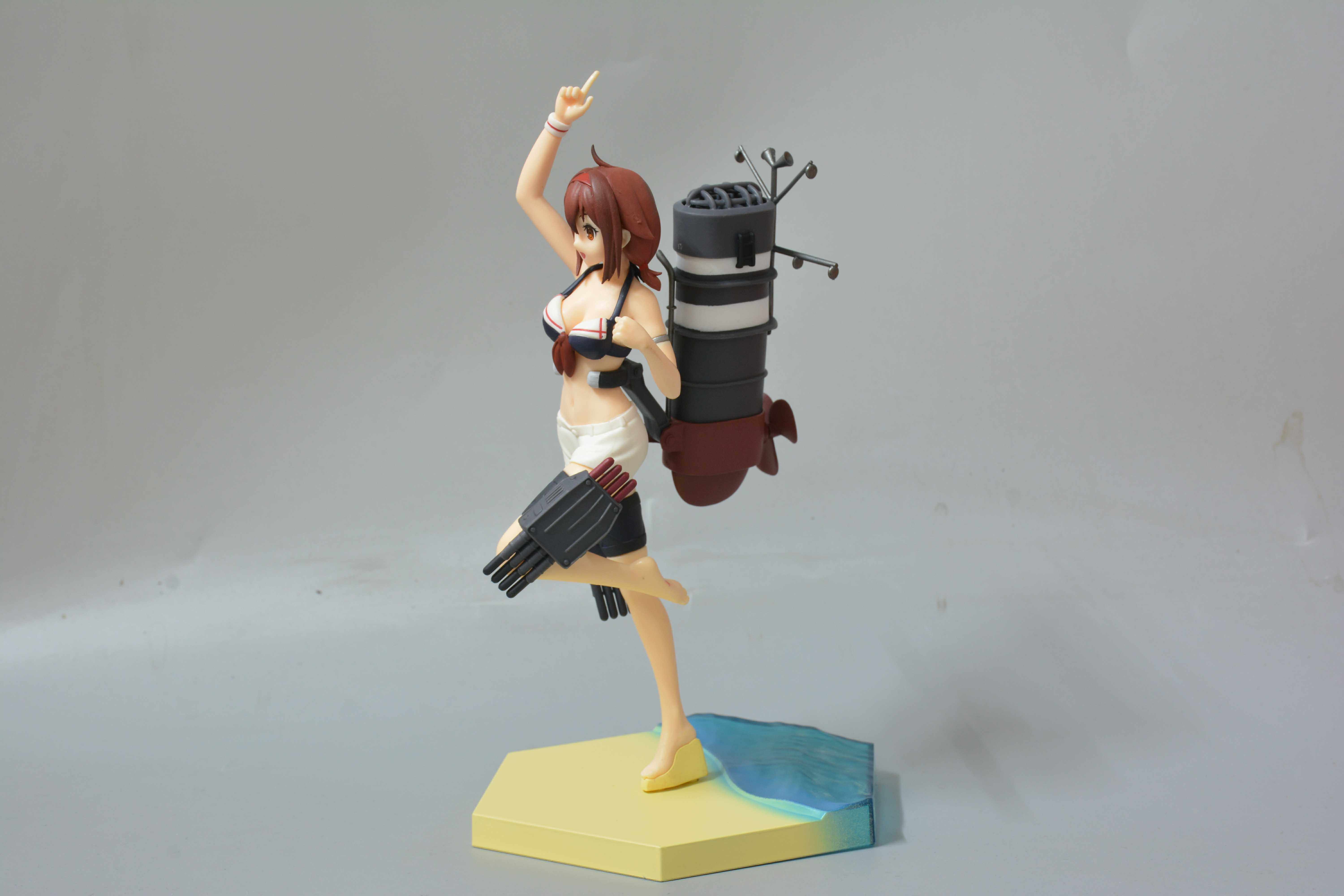 sega日版手办散货景品舰队collection白露泳装装水手办