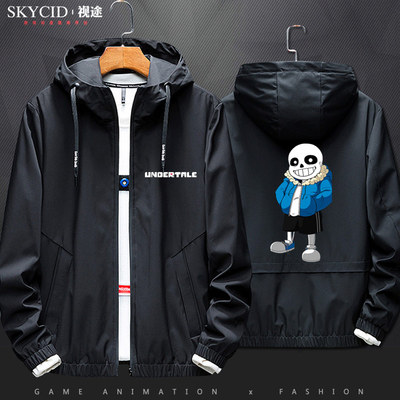 游戏传说之下undertale周边sans审判男女外套上衣衣服夹克