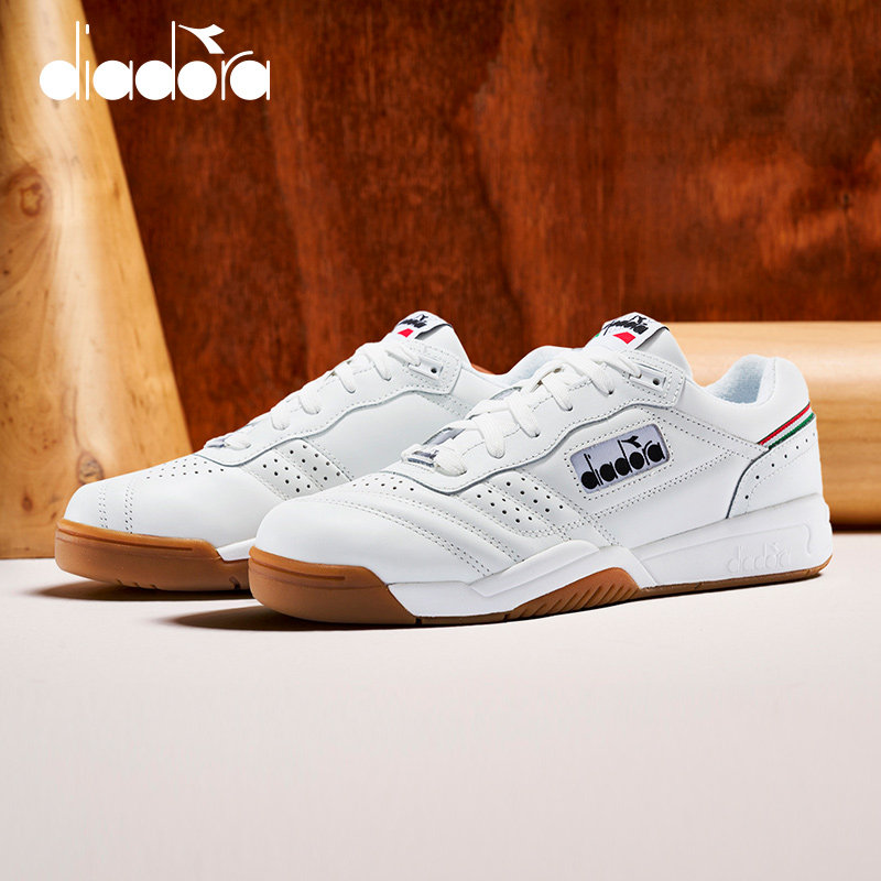diadora迪亚多纳男女女鞋低帮休闲闲牛皮革旅游小白鞋板鞋