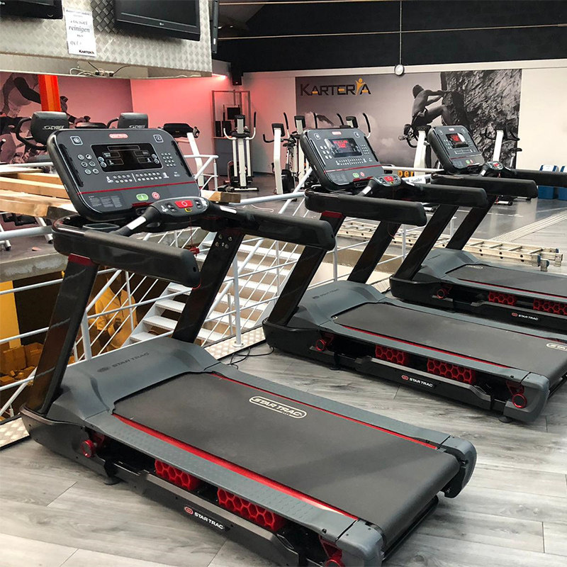 美国star trac星驰跑步机10 trx减震豪华智能大型家用健身房器材 - 痕