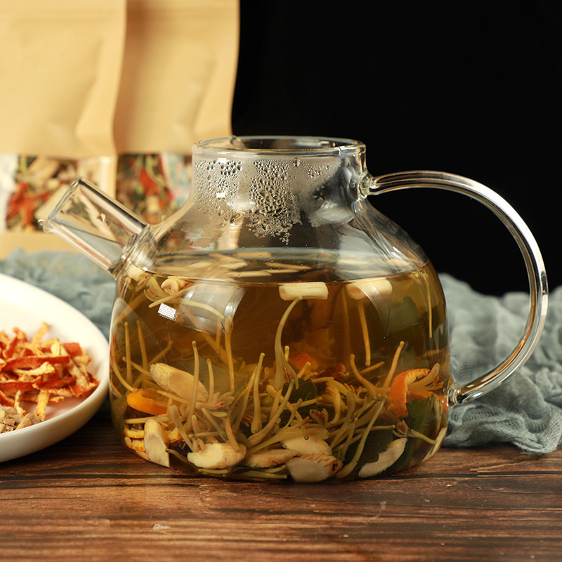 【买1送1】一号代茶饮苍术金银花陈皮芦根桑叶黄芪25克标准方预防