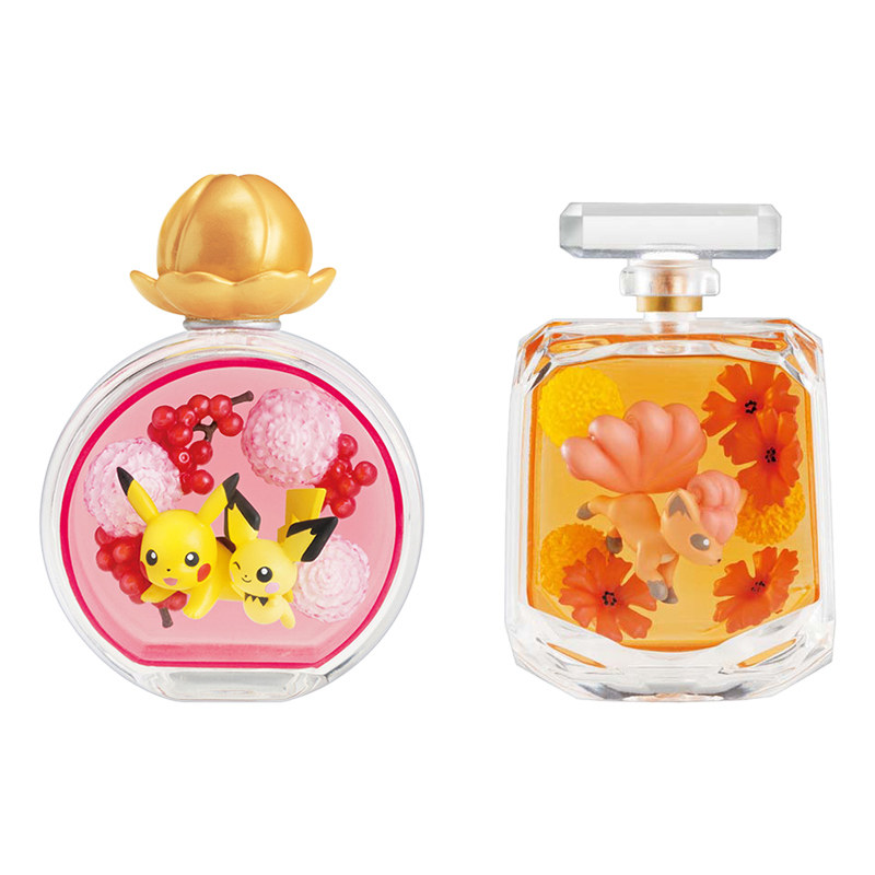 rement正版口袋妖怪香水瓶造型盲盒皮卡丘摆件梦幻公仔盒蛋