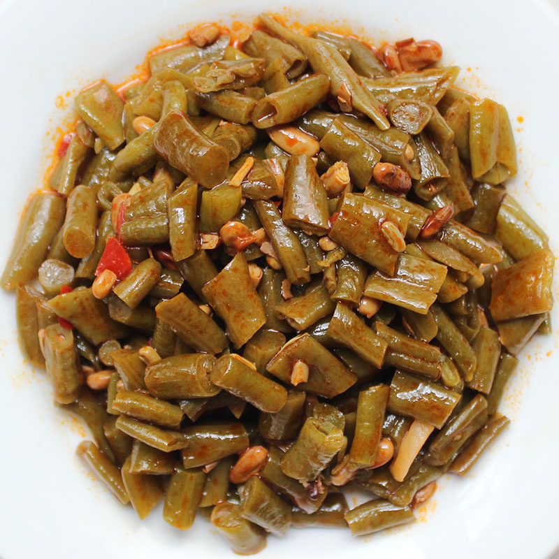 豆角永超红油豇豆商用下饭饭菜酱菜咸菜开胃菜酱菜