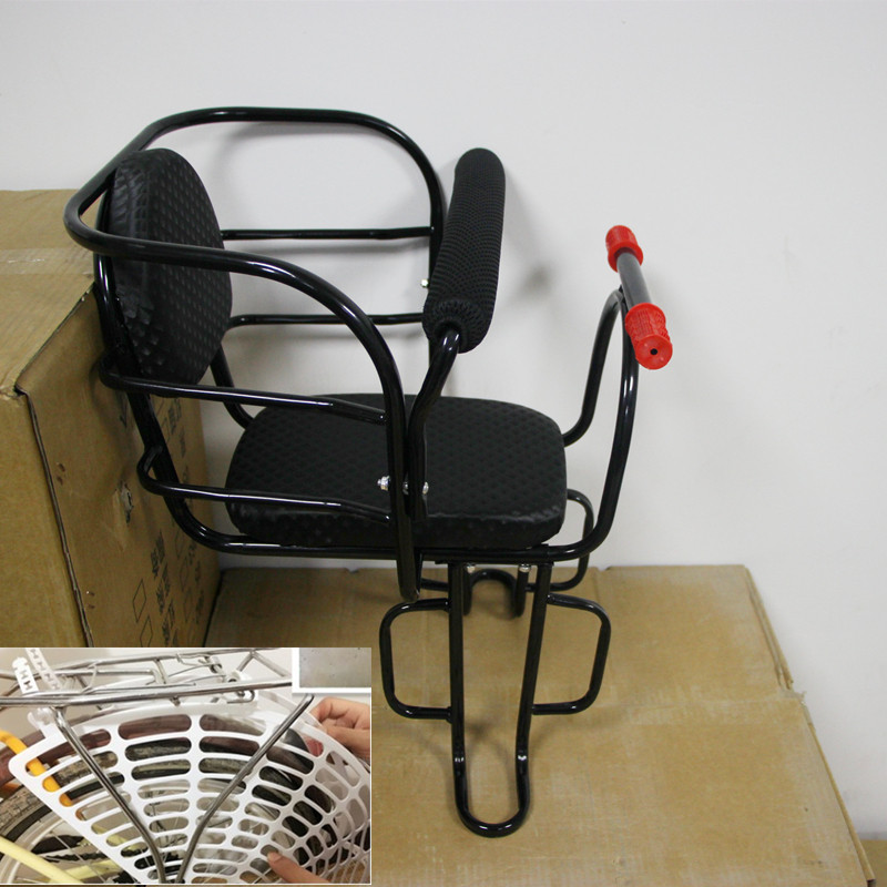 自行车儿童后置座椅椅宝宝后座安全加大加高护栏儿童座椅