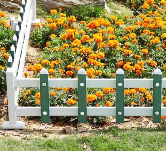 护栏别墅中式新中式铁栅栏农村塑钢养花绿化工程大型篱笆