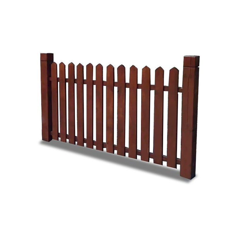 防腐围栏郑州碳化木扶手樟子松木桥栅栏公园景区防腐木