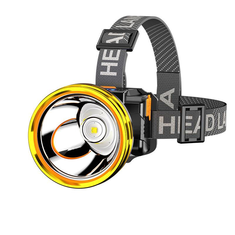 led头灯强光充电超亮头戴式手电筒户外夜