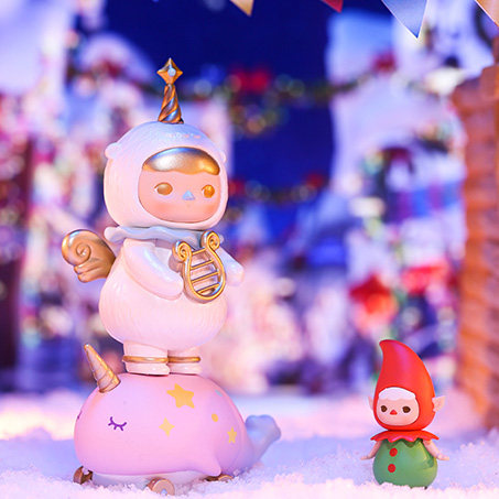 pucky毕奇圣诞巡游系列盲盒popmart泡泡玛特玩具摆件潮玩盲盒