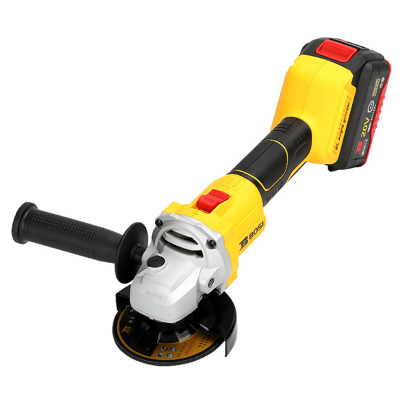 波斯充电式角磨机大功率无刷锂电磨光打磨手磨电动角磨机
