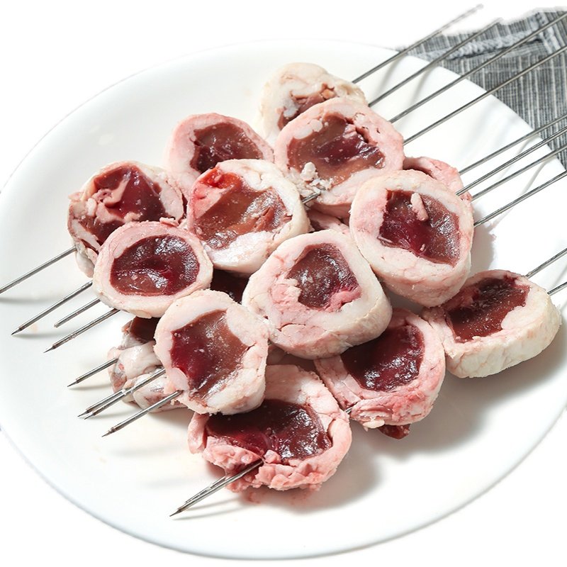 烧烤羊腰串羊腰子串带羊速冻户外食材半成品600g羊肉串