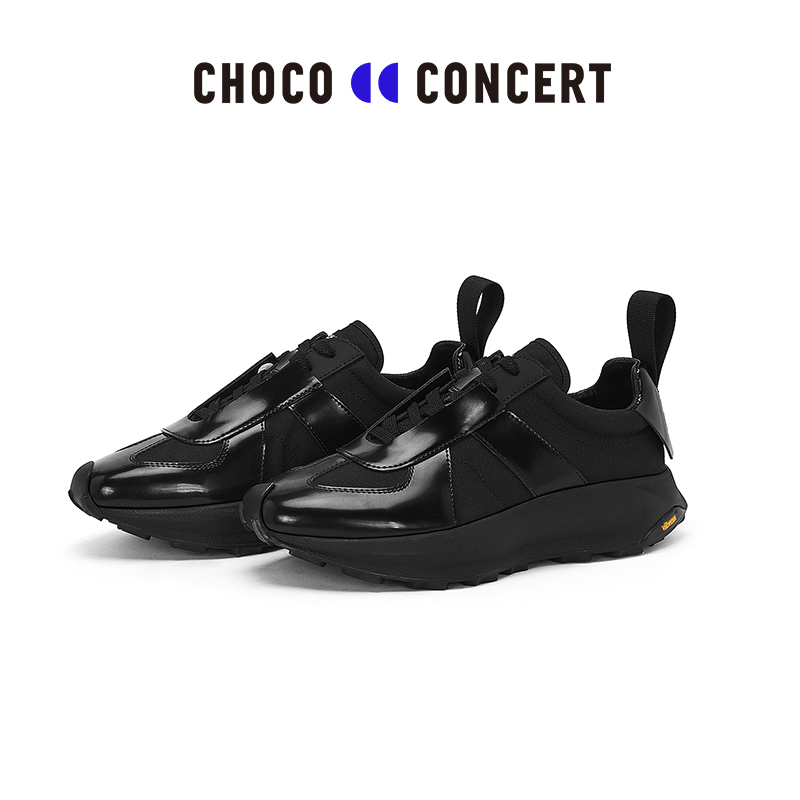 CHOCO CONCERT设计鞋履丨2021早春真皮德训复古休闲跑鞋男女鞋 - 图3