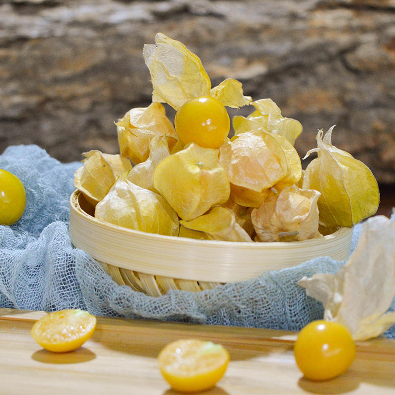 姑娘灯笼果新鲜3斤菇娘小金豆菇茑水果东北果金其它