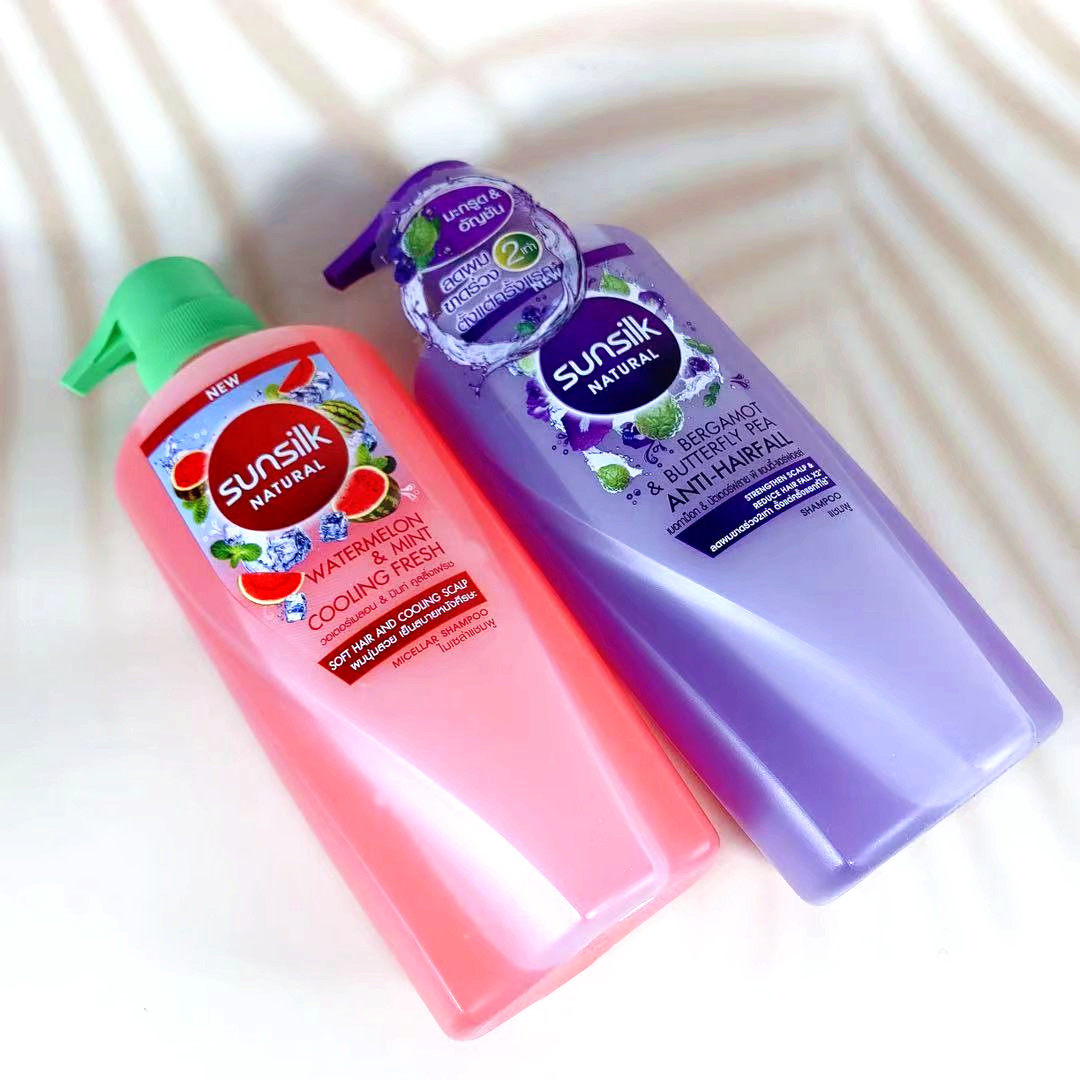 泰国sunsilk夏士莲洗发水护发素滋润润丝清爽去屑控油洗发水