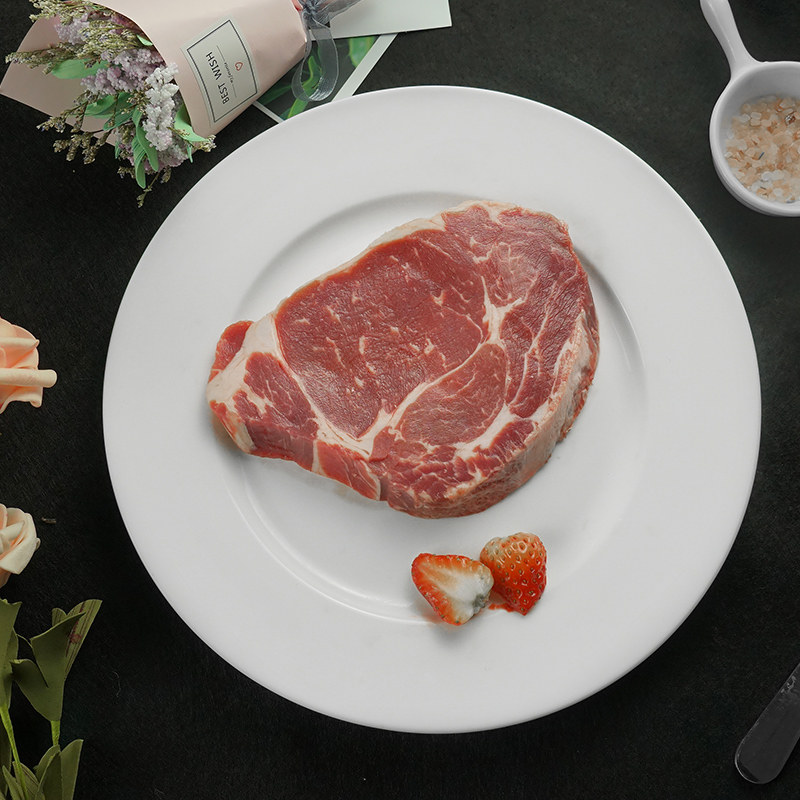 牛肉12块2000g牛排肉眼切草正善阿根廷推荐老师牛排