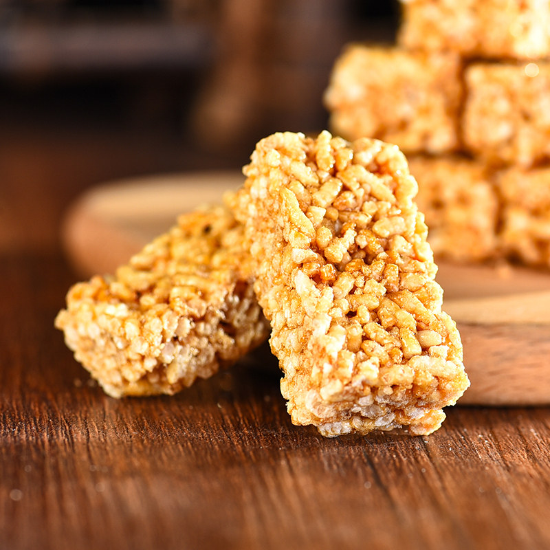 安徽特产手工大米香米酥整罐网红糕点老式办公室传统中式糕点