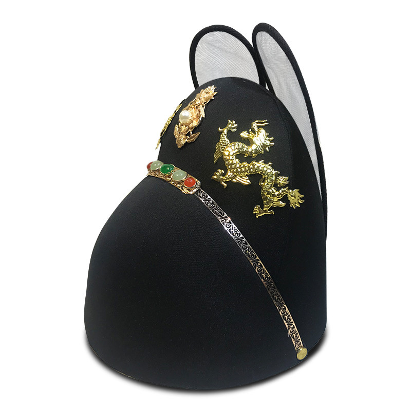 布许原创乌纱翼善冠明制首服折巾配飞鱼服交其他配件