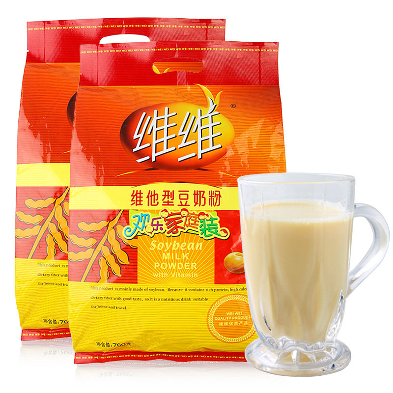 豆奶维维奶粉760克袋装维他型女士中老年原味营养豆奶粉